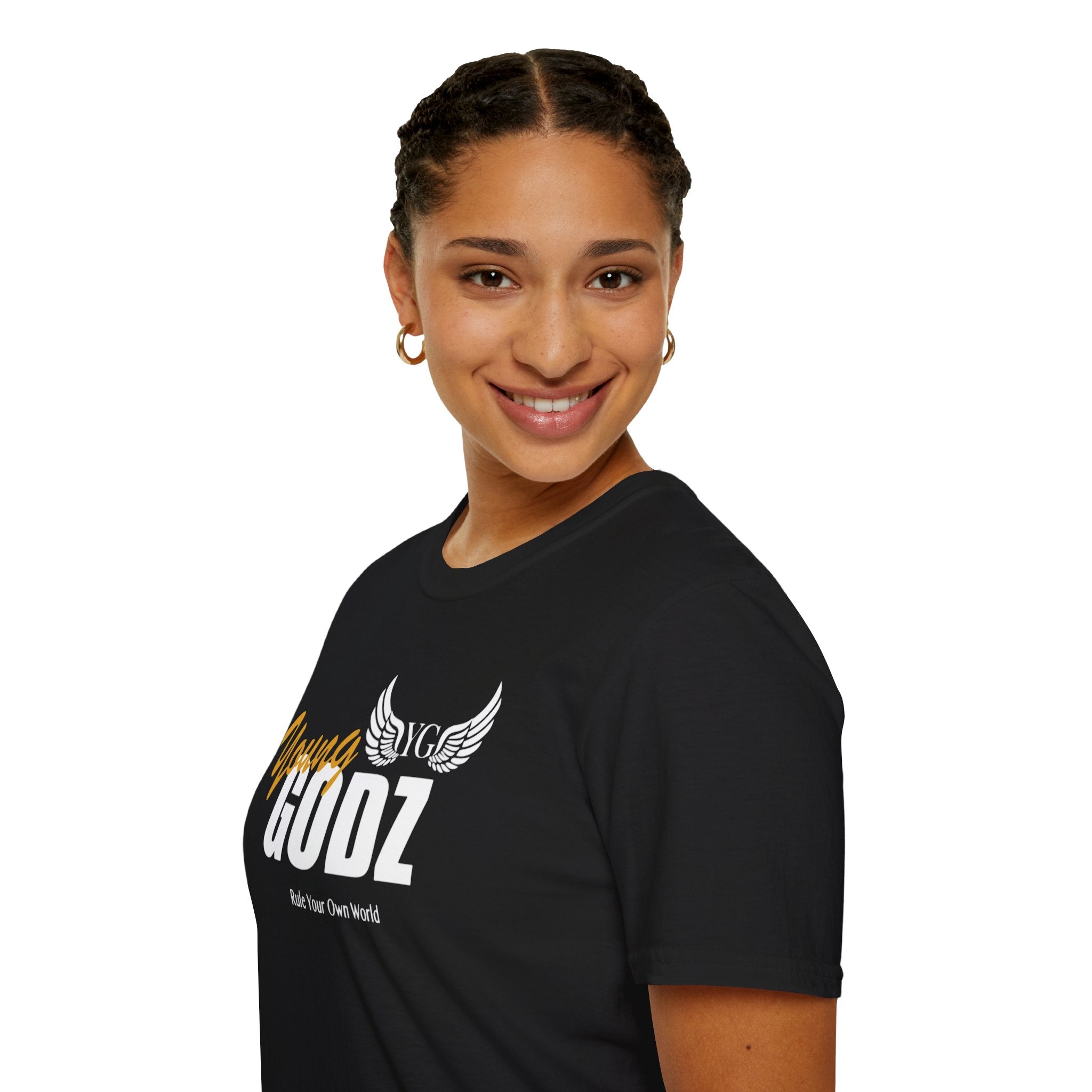 Young Godz T-Shirt — Wing Logo Graphic Tee