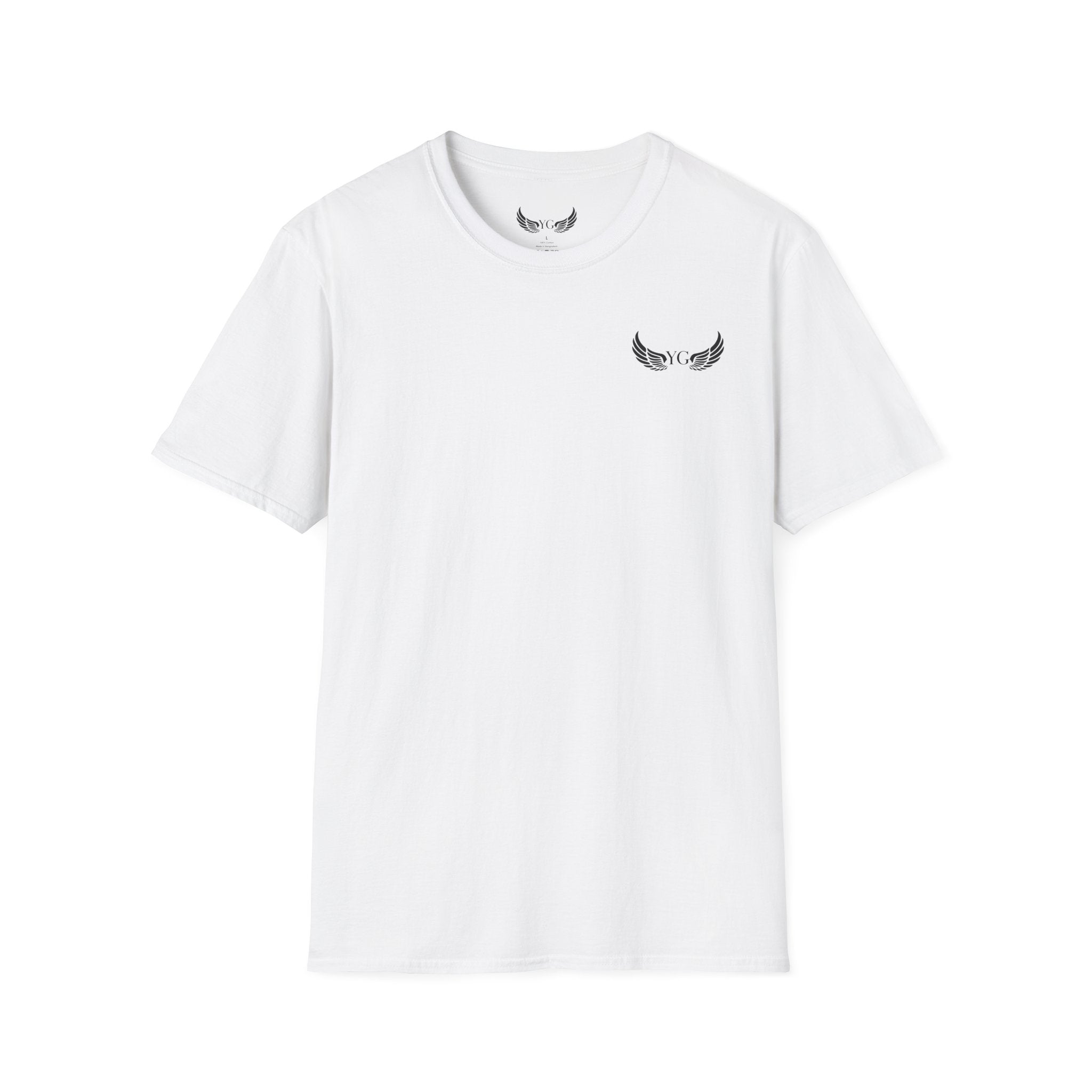 Minimal Angle Wings Unisex Softstyle T-Shirt