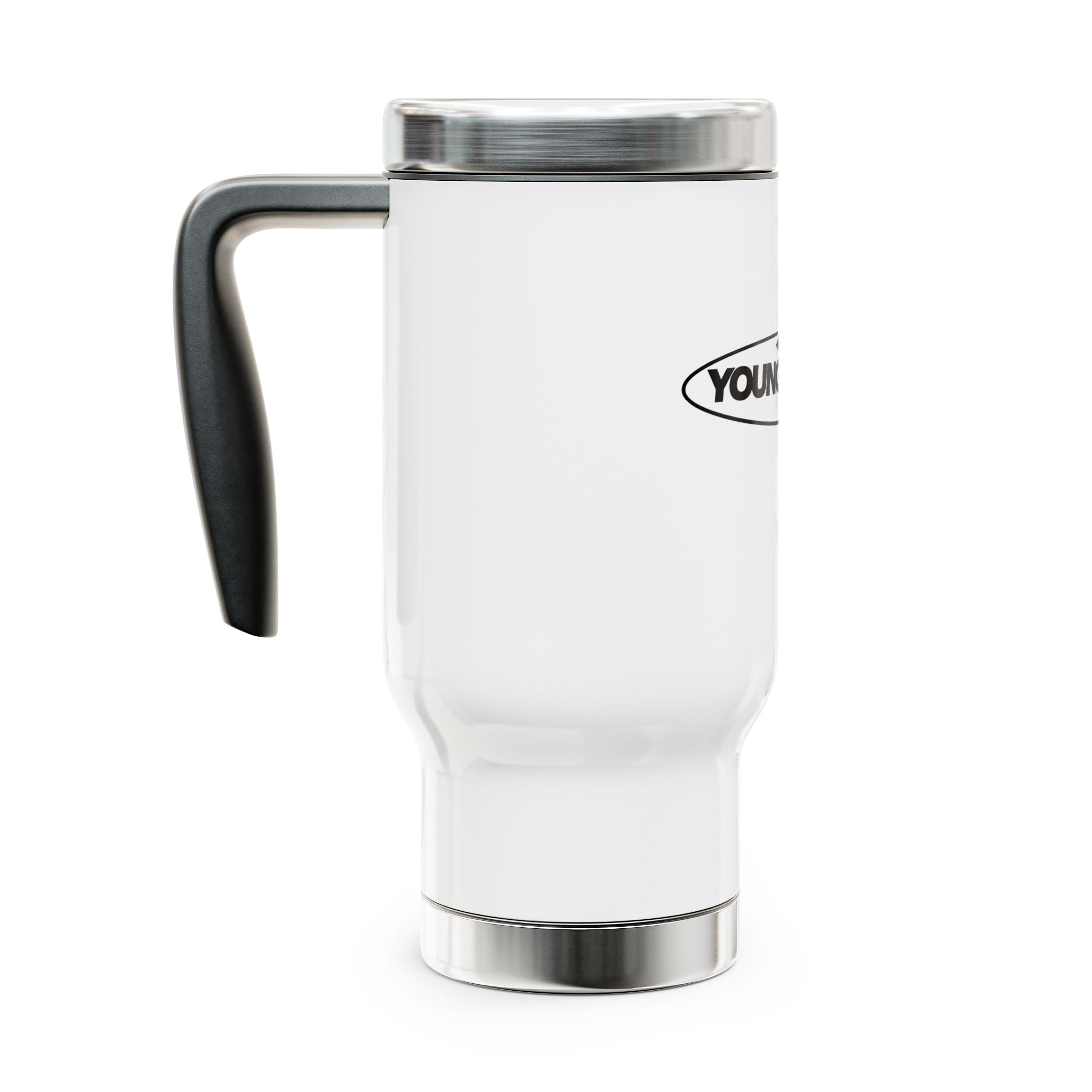 Cross Monogram Travel Mug – 14oz Stainless Steel Coffee Tumbler