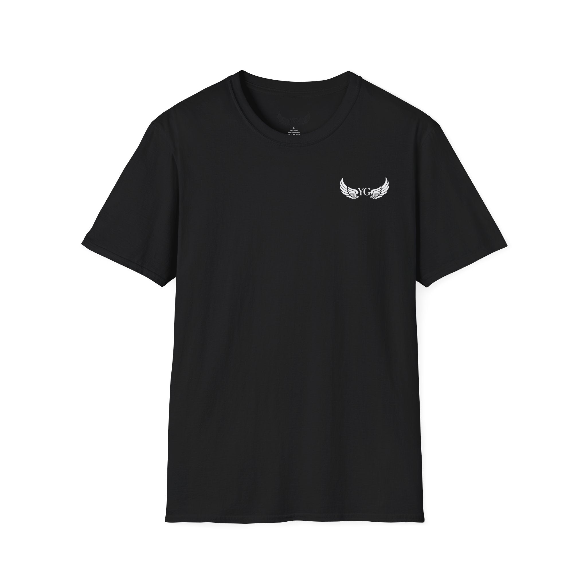 Minimal Angle Wings Unisex Softstyle T-Shirt