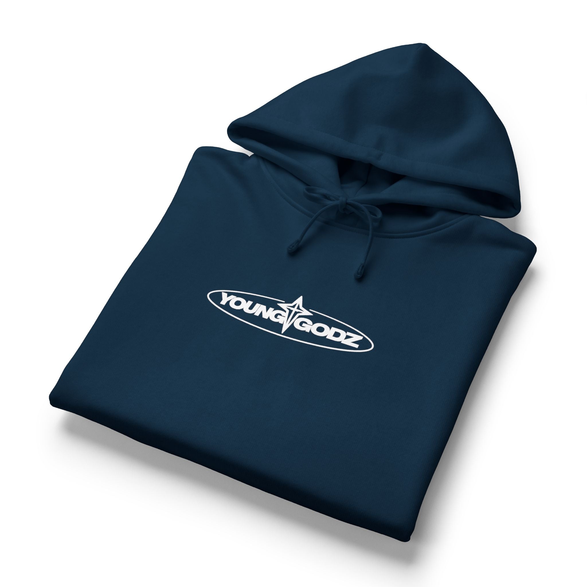 Cross Rose Hoodie — Women's Organic Midweight Cozy Pullover