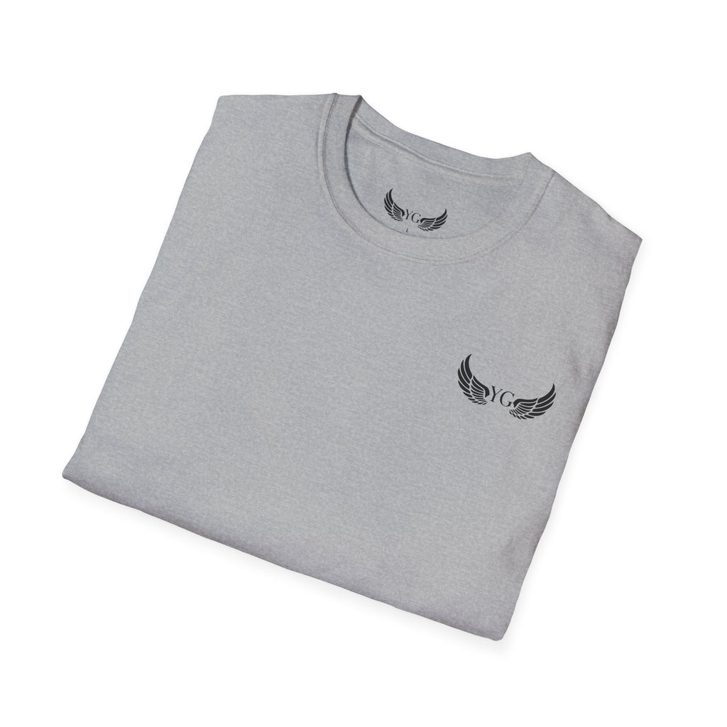 Minimal Angle Wings Unisex Softstyle T-Shirt