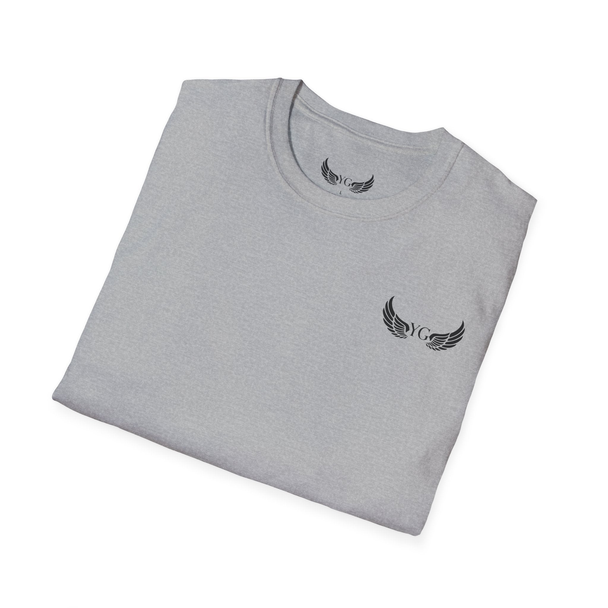 Minimal Angle Wings Unisex Softstyle T-Shirt