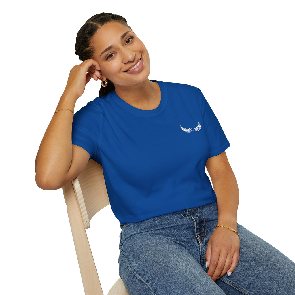 Minimal Angle Wings Unisex Softstyle T-Shirt