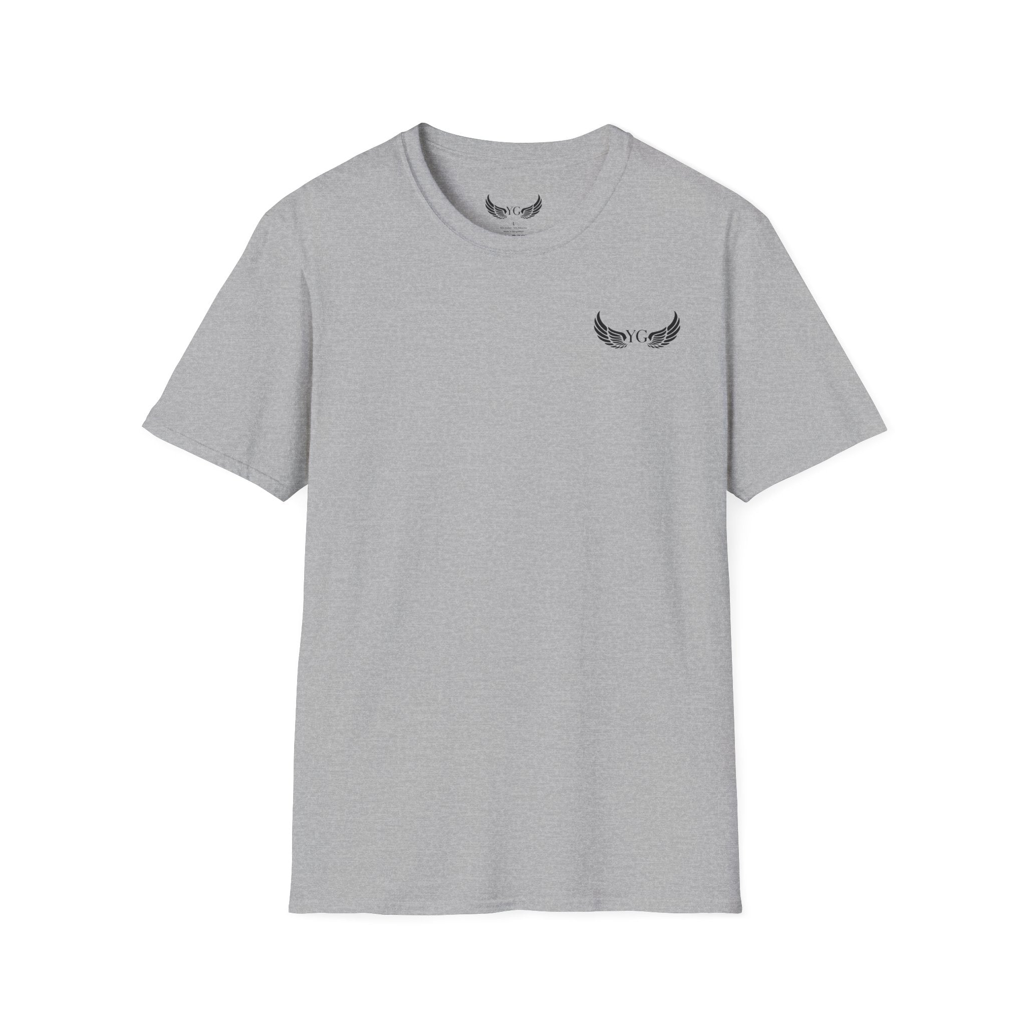 Minimal Angle Wings Unisex Softstyle T-Shirt