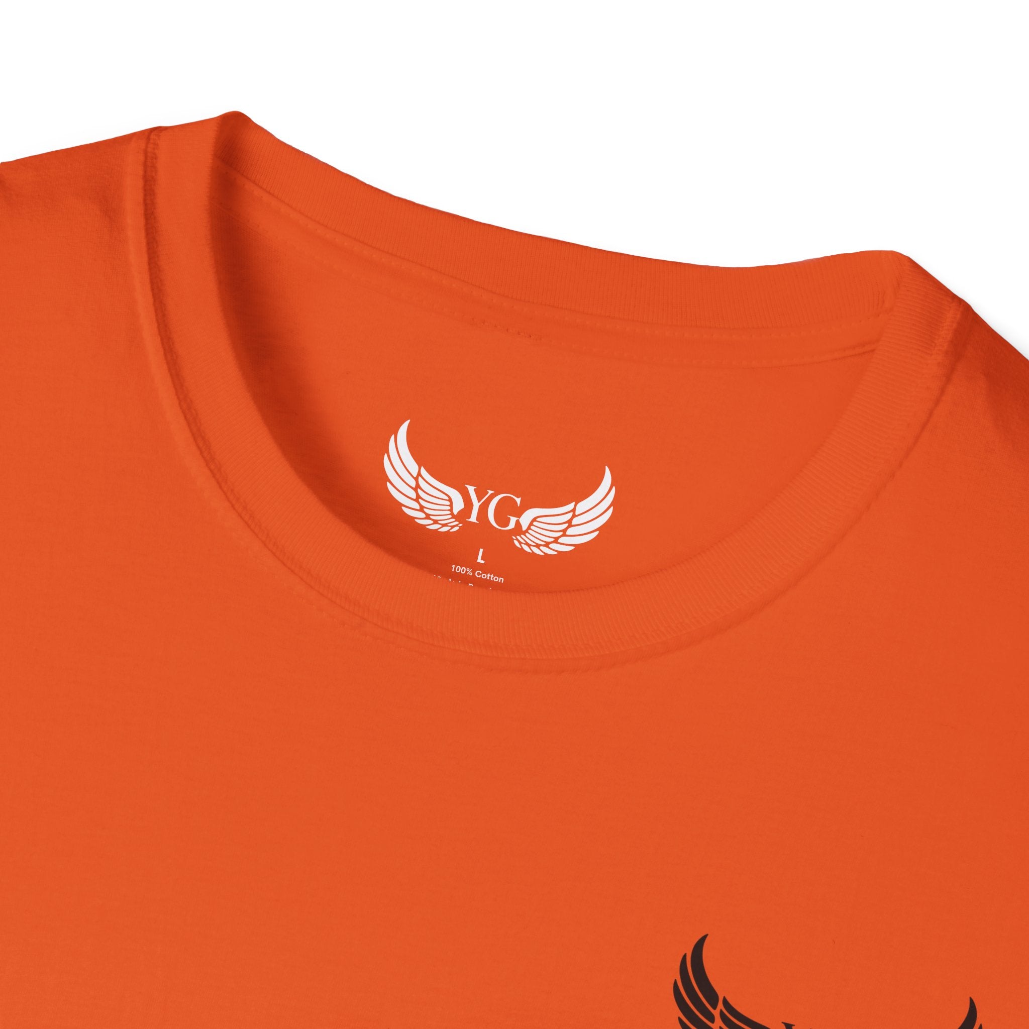 Minimal Angle Wings Unisex Softstyle T-Shirt