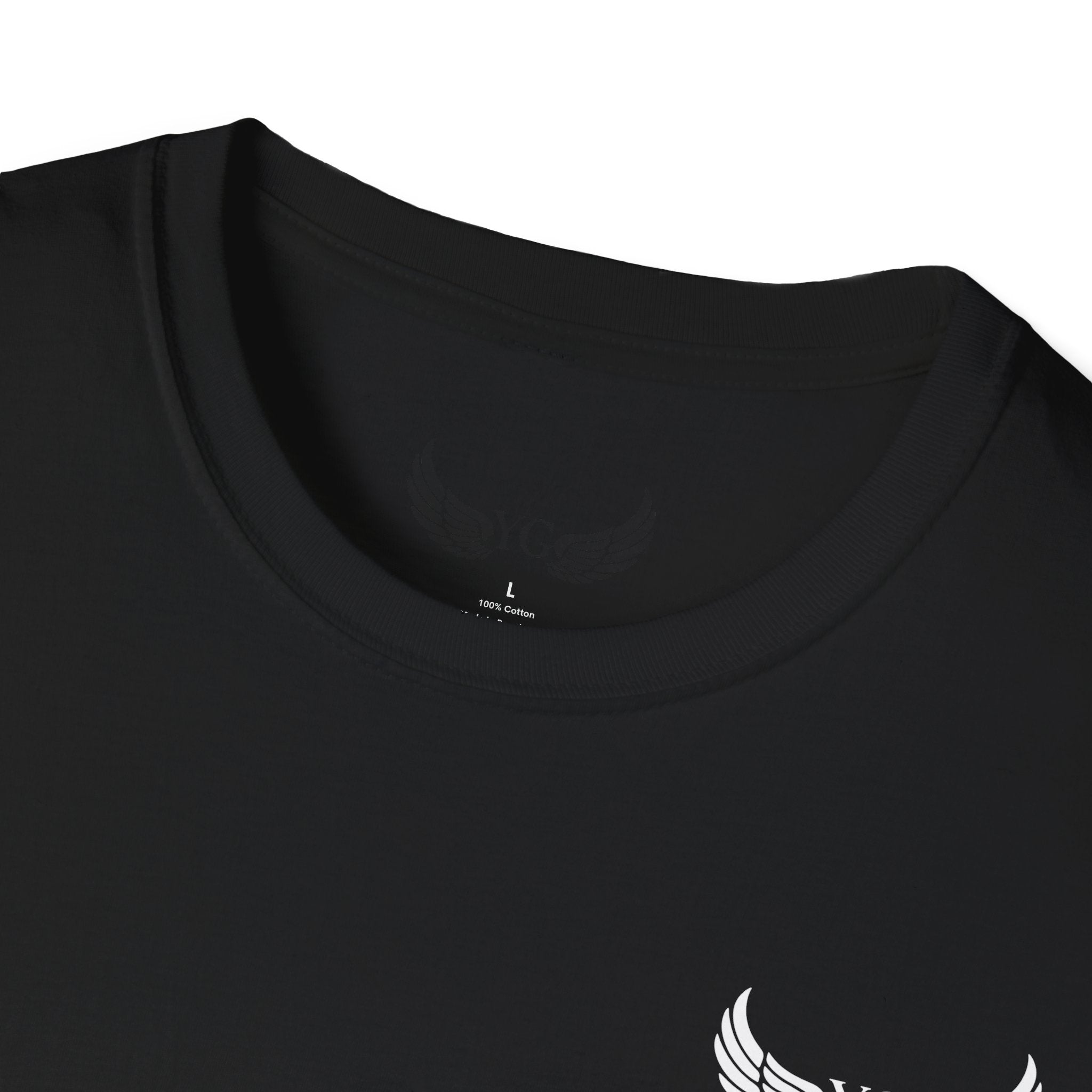 Minimal Angle Wings Unisex Softstyle T-Shirt