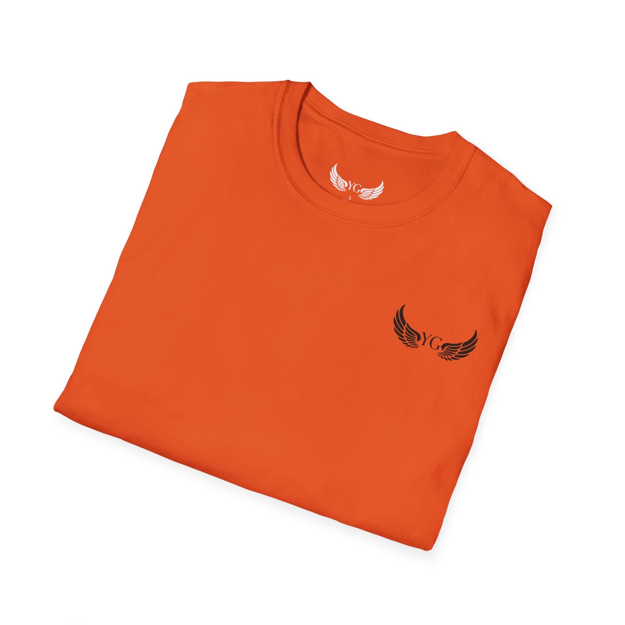 Minimal Angle Wings Unisex Softstyle T-Shirt