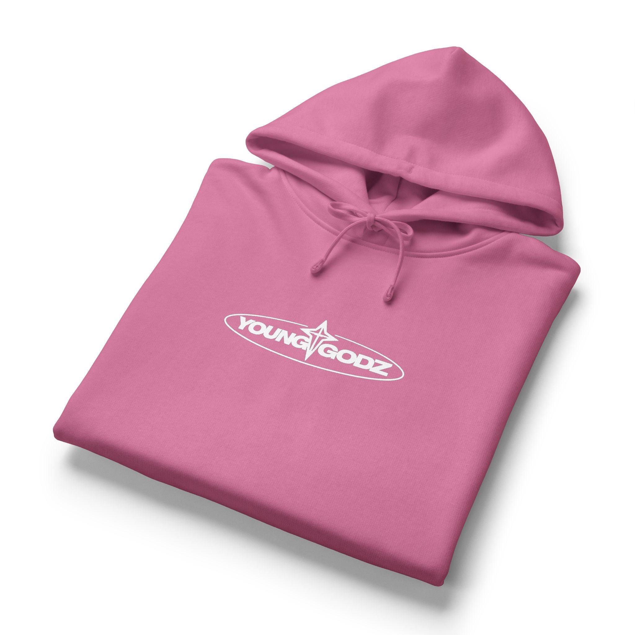 Cross Rose Hoodie — Women's Organic Midweight Cozy Pullover