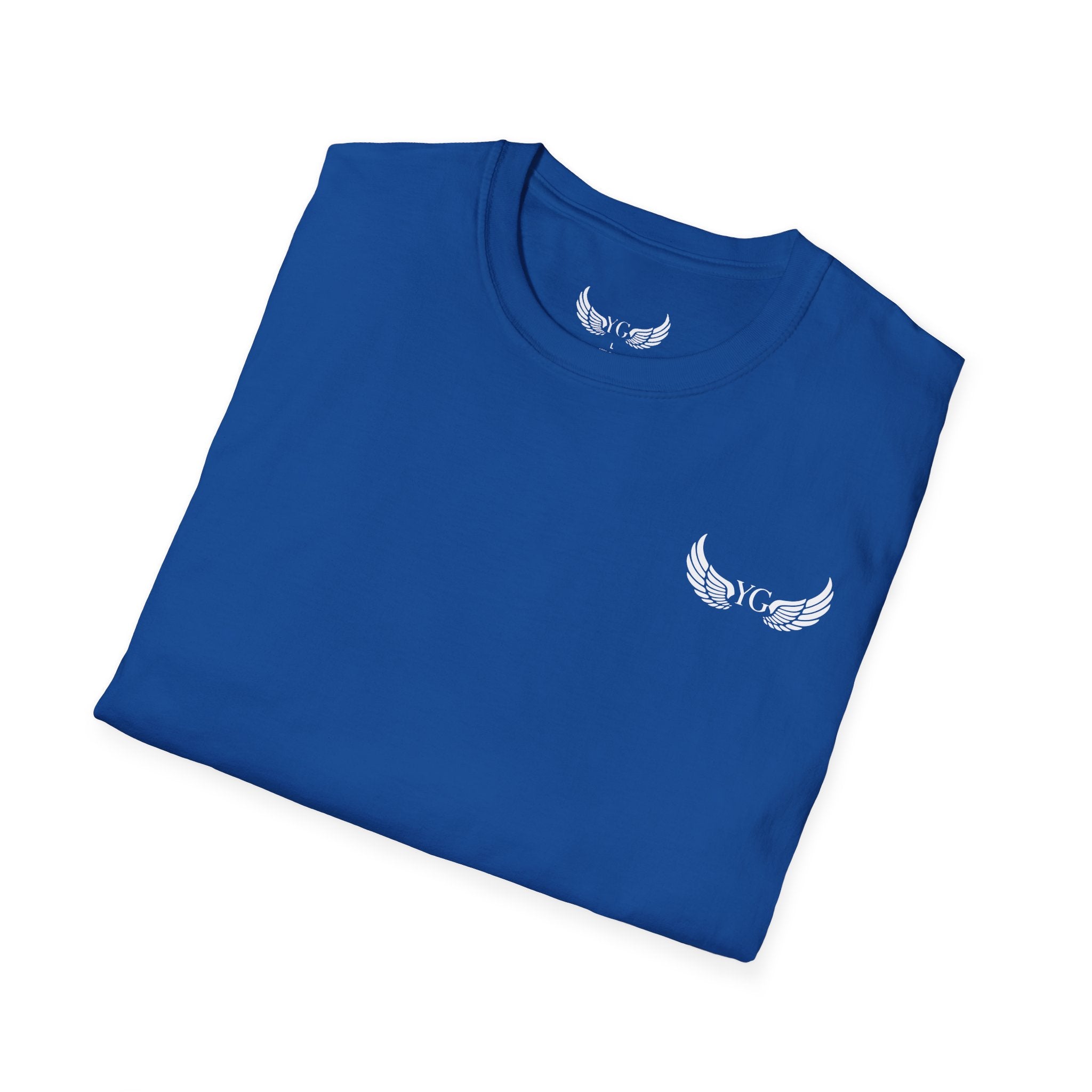 Minimal Angle Wings Unisex Softstyle T-Shirt