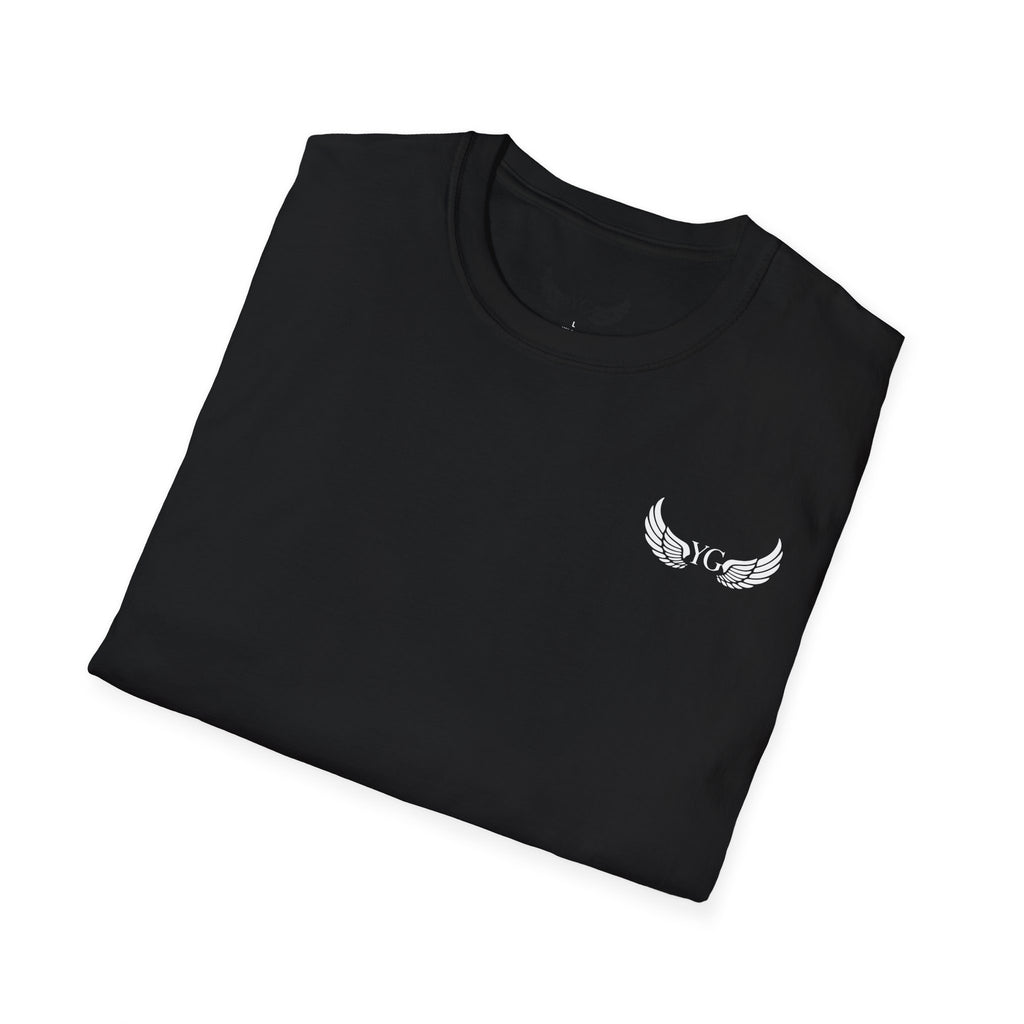 Minimal Angle Wings Unisex Softstyle T-Shirt