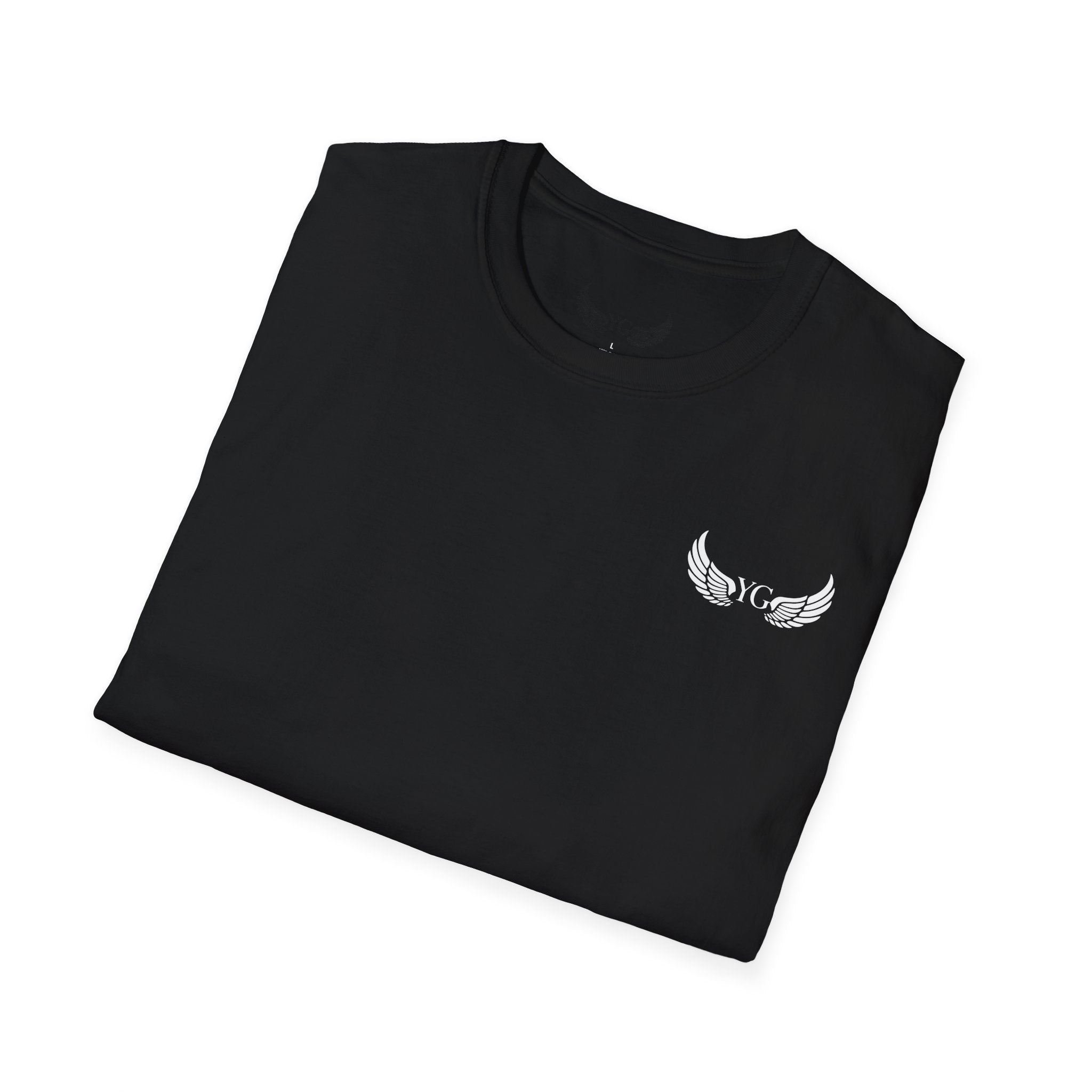 Minimal Angle Wings Unisex Softstyle T-Shirt
