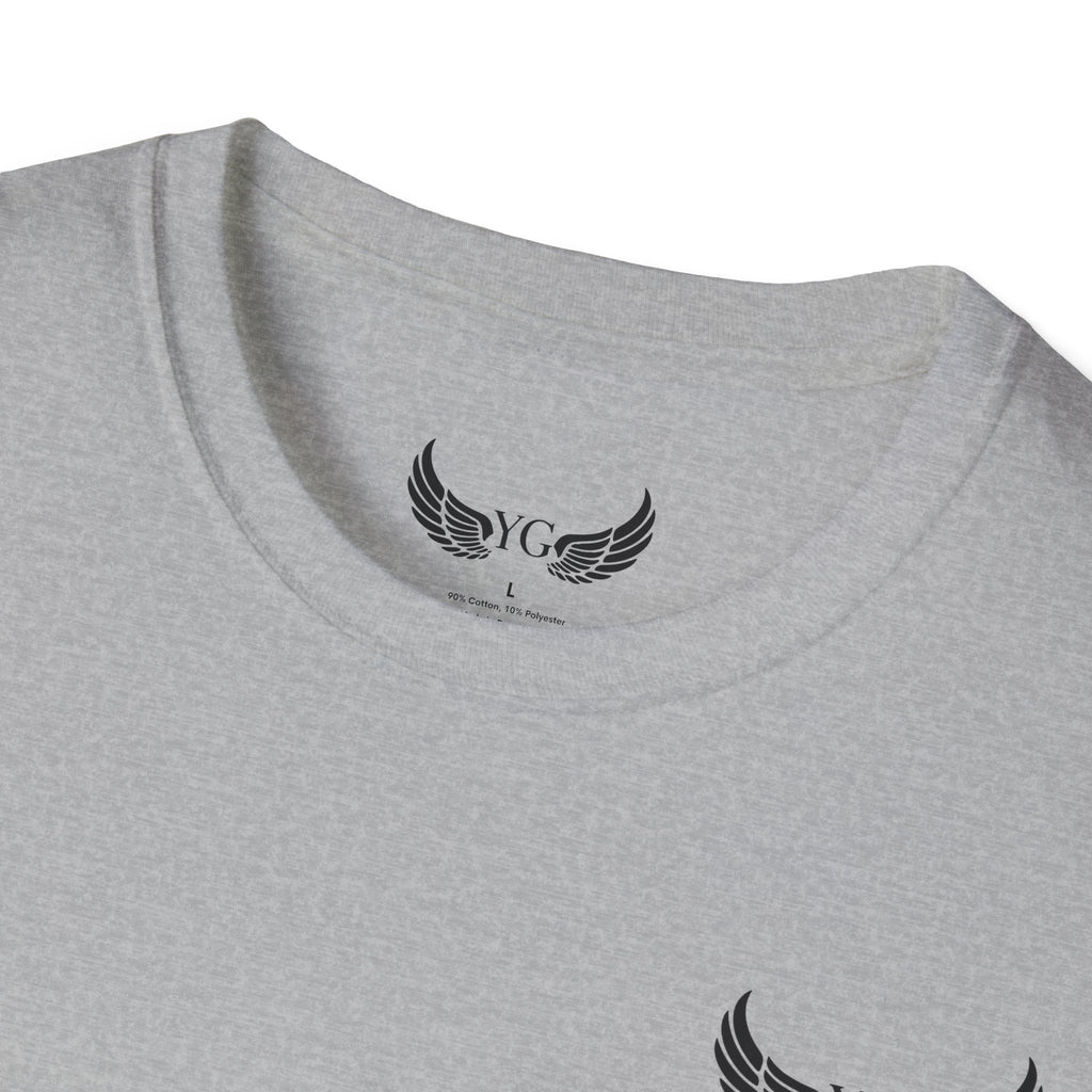 Minimal Angle Wings Unisex Softstyle T-Shirt
