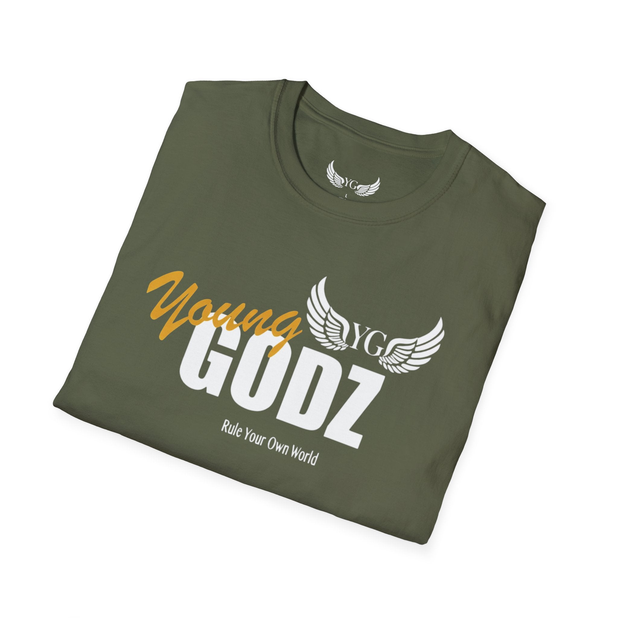 Young Godz T-Shirt — Wing Logo Graphic Tee