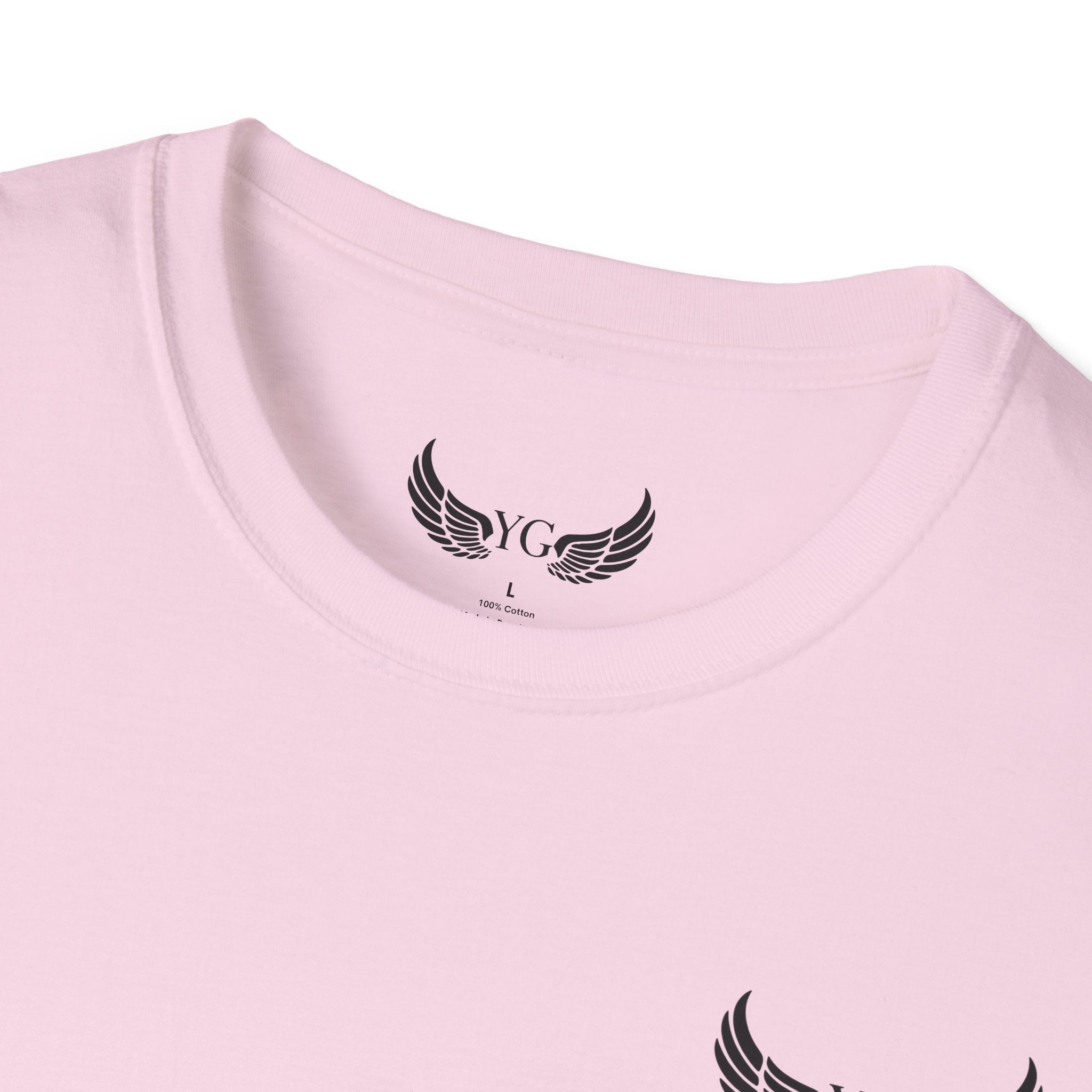 Minimal Angle Wings Unisex Softstyle T-Shirt