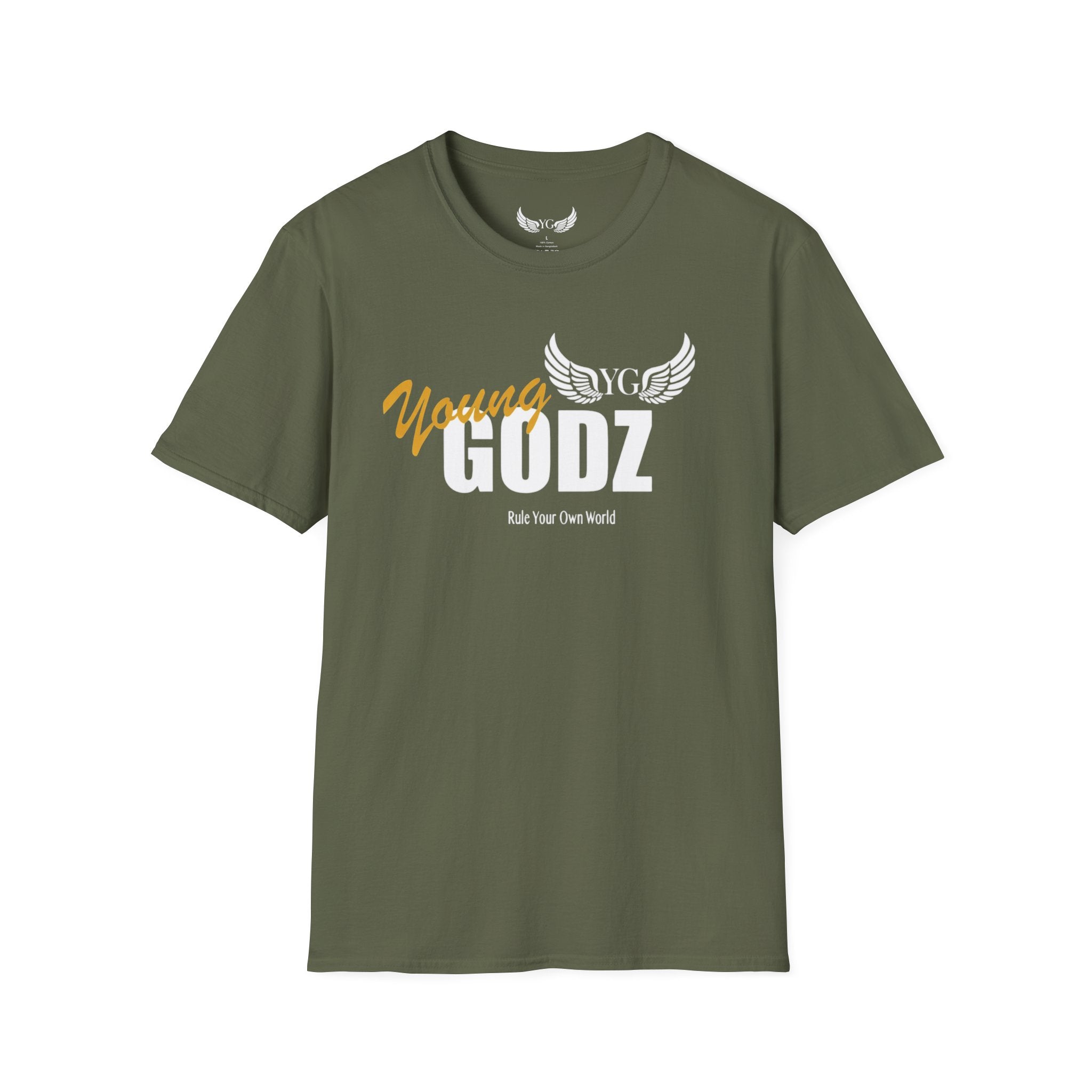 Young Godz T-Shirt — Wing Logo Graphic Tee