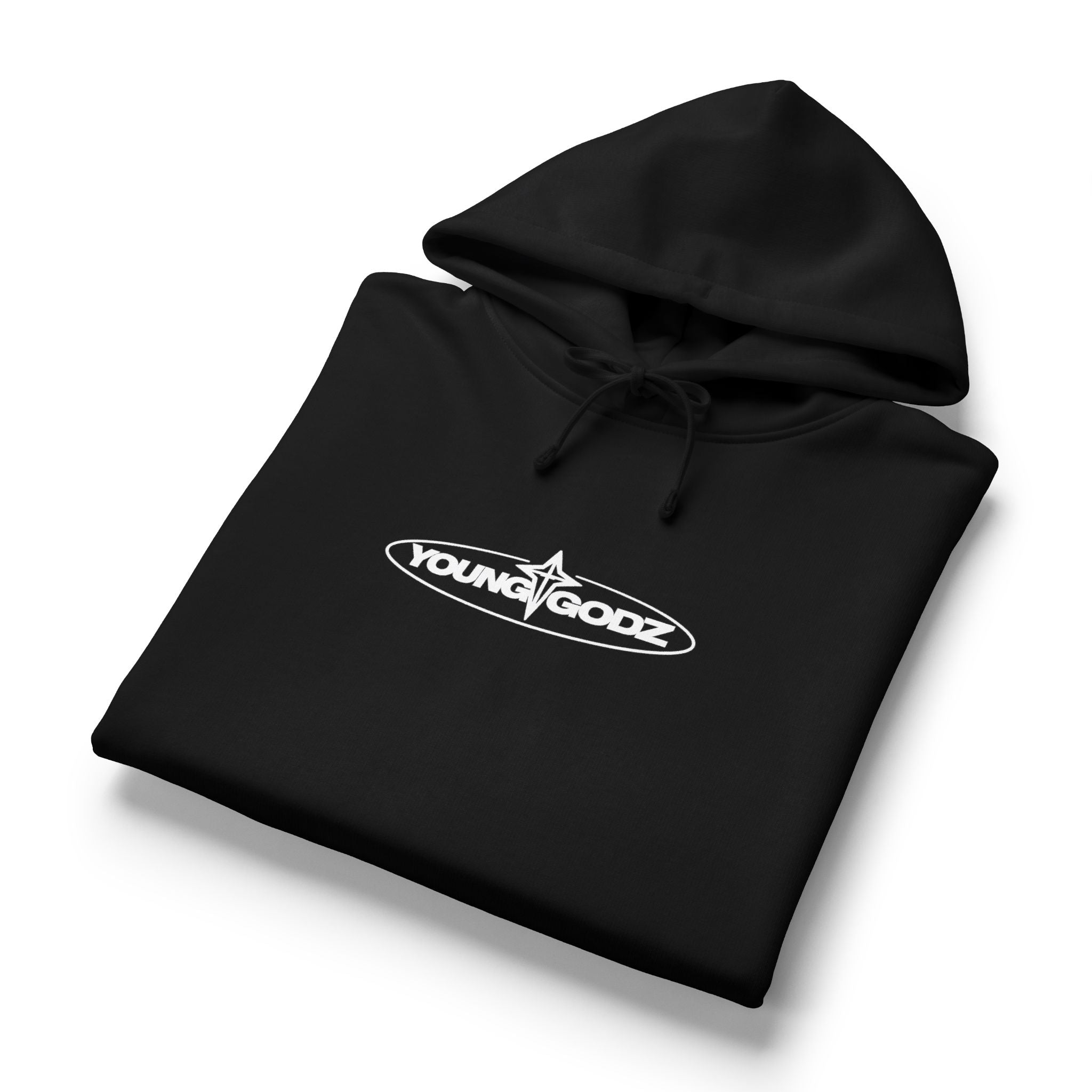 Cross Rose Hoodie — Women's Organic Midweight Cozy Pullover