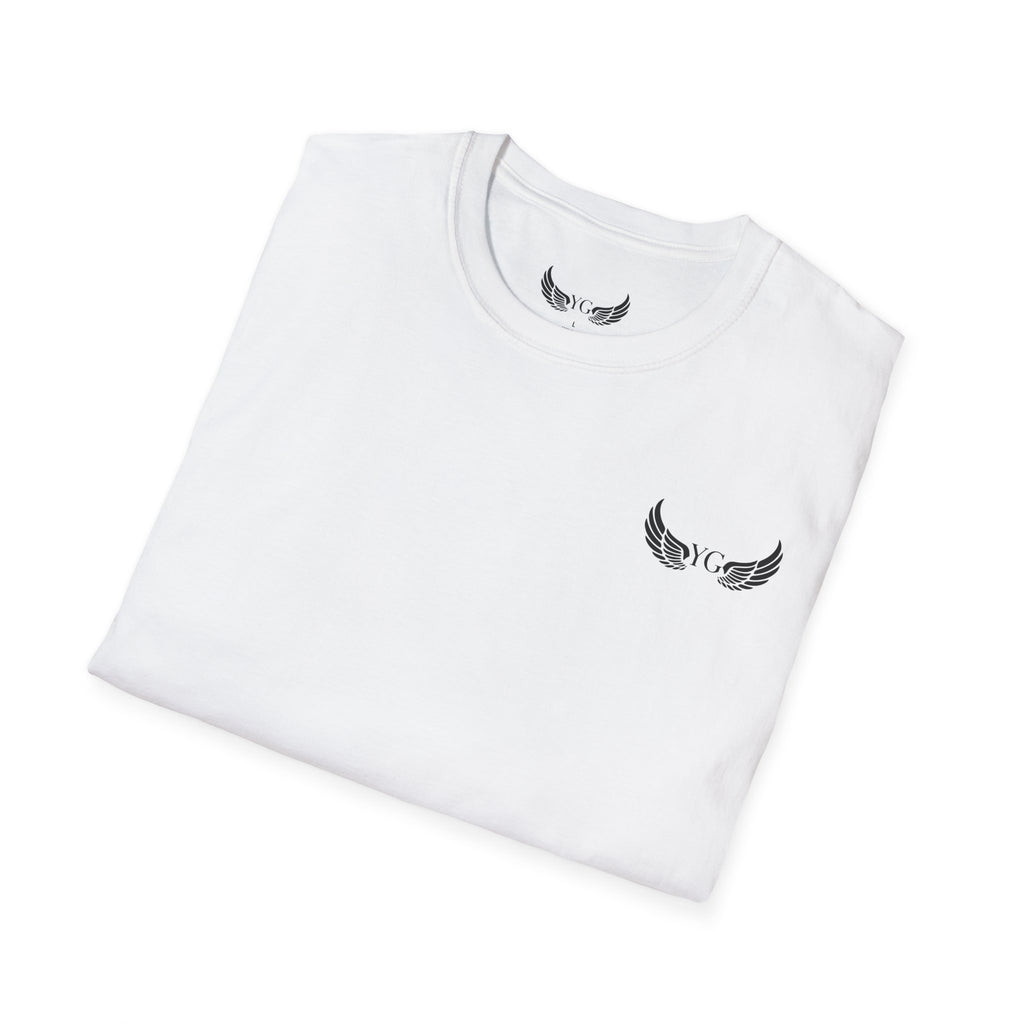 Minimal Angle Wings Unisex Softstyle T-Shirt
