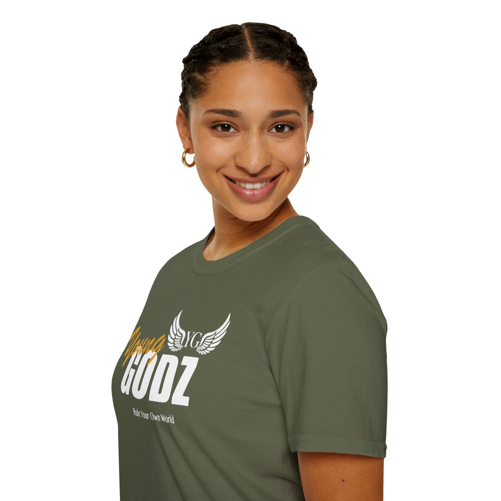 Young Godz T-Shirt — Wing Logo Graphic Tee