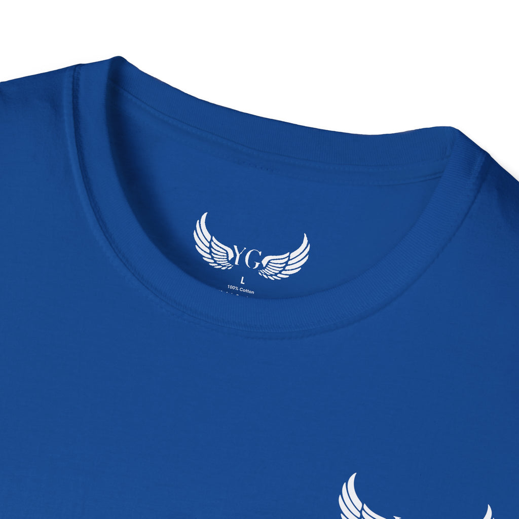 Minimal Angle Wings Unisex Softstyle T-Shirt